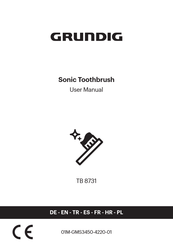 Grundig Sonic TB 8731 Mode D'emploi