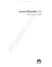 Huawei Ascend G730 Guide De Démarrage Rapide