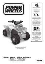 Power Wheels DRH66 Guide De L'utilisateur