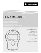 Ariston CLIMA MANAGER Instructions De Fonctionnement