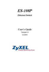 Zyxel ES-108P Mode D'emploi