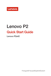 Lenovo P2 Guide De Démarrage Rapide