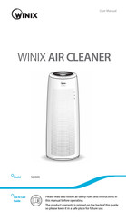 Winix NK300 Guide De L'utilisateur