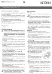 Eurochron EFWS 801 Notice D'emploi