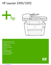 HP LaserJet 3392 Guide De Mise En Route