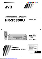 Jvc HR-S5300U Manuel D'instructions
