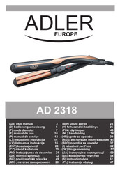 Adler europe AD 2318 Mode D'emploi