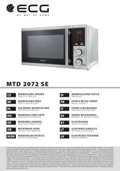 ECG MTD 2072 SE Mode D'emploi