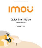 IMOU Door Contact Guide De Démarrage Rapide