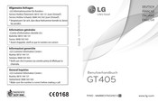 LG GT405.ASIMBK Guide De L'utilisateur