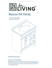 Living Beacon Hill Vanity H15-1836 Instructions D'assemblage