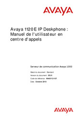 Avaya 1000 Manuel De L'utilisateur