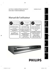 Philips DVDR3575H/37 Manuel De L'utilisateur