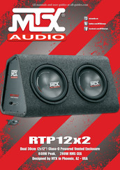 MTX Audio RTP12x2 Mode D'emploi
