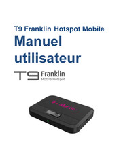 Franklin T9 Hotspot Mobile Manuel Utilisateur