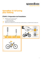 SpeedBox 3.1 B.Tuning Instructions D'installation