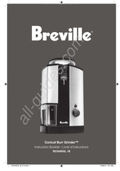 Breville BCG450XL/B Livret D'instructions