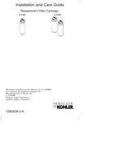 Kohler K-77687 Guide D'installation Et D'entretien