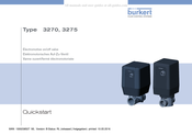 Burkert 3270 Démarrage Rapide