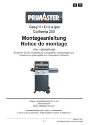 PrimAster California 200 Notice De Montage