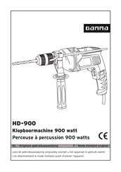 Gamma HD-900 Mode D'emploi Original