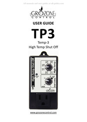 Grozone Control TP3 Guide De L'usager