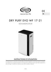 Argo DRY PURY EVO WF 21 Instructions D'utilisation