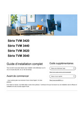 VOGELS TVM 3420 Serie Guide D'installation Complet