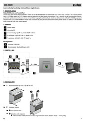 Niko 650-20020 Mode D'emploi