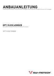 SW-Motech GPT.10.032.65000/B Instructions De Montage