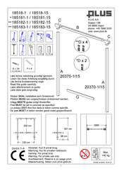 Plus 185183-1 Instructions D'installation