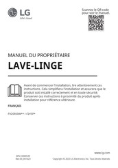 LG F92SR50W Serie Manuel Du Propriétaire