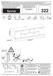 Trends Synnax 2134-322-84 Instructions De Montage