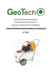 Geotech SP 520E Manuel D'utilisation Et D'entretien