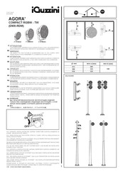 iGuzzini AGORA COMPACT RGBW-TW Mode D'emploi