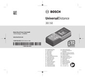 Bosch UniversalDistance 30 Notice Originale