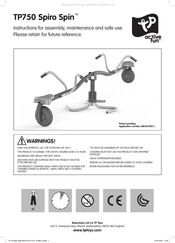 TP Toys Active Fun Spiro Spin TP750 Instructions D'installation