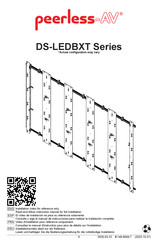 peerless-AV DS-LEDBXT Serie Instructions D'installation