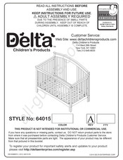 Delta 64015 Instructions D'installation