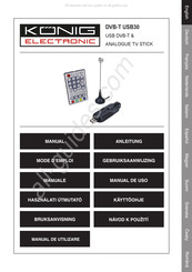 König Electronic DVB-T USB30 Mode D'emploi
