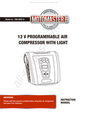 Motomaster 299-6952-8 Guide D'utilisation
