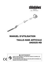 Shindaiwa AH262S-HD Manuel D'utilisation