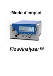 imtmedical FlowAnalyser Mode D'emploi