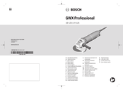 Bosch GWX Professional 10-125 Notice Originale