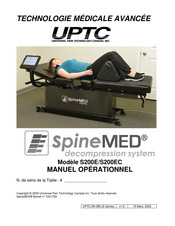 UPTC SpineMED S200E Manuel Opérationnel