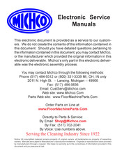 Nilfisk Kent 56011780 Mode D'emploi Et Liste Des Pièces