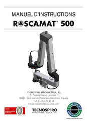 Tecnospiro ROSCAMAT 500 Manuel D'instructions