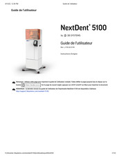 3D Systems NextDent 5100 Guide De L'utilisateur