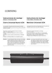 CORNING UCN Instructions De Montage