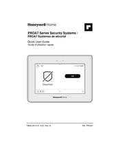 Honeywell Home PROA7 Serie Guide D'utilisation Rapide